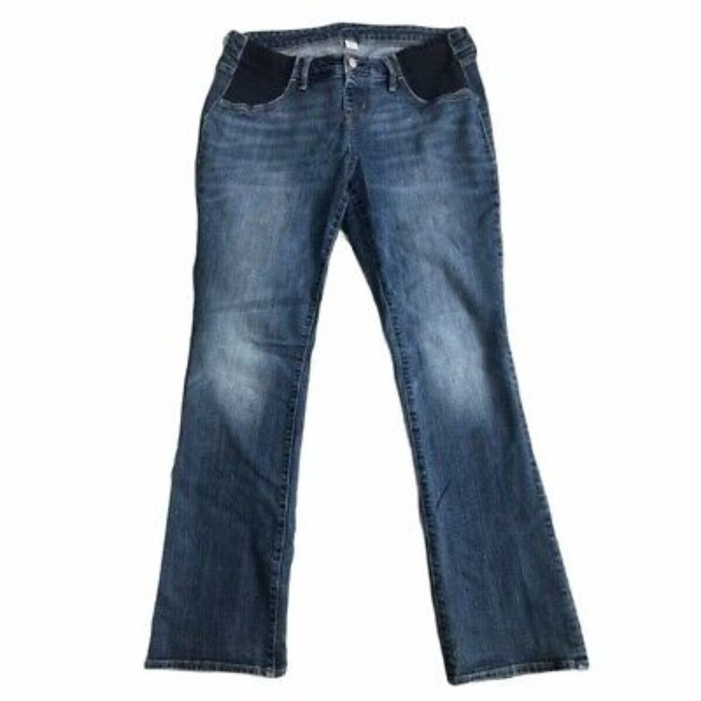 Old Navy Womens Maternity Jeans Boot Cut, Cute and Trendy, Size 10